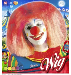 Clown wig neon pink, orange, purple, blue, green, yellow