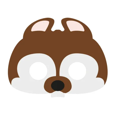 Squirrel mask felt