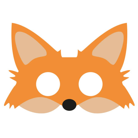 Fox mask felt