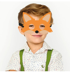 Fox mask felt