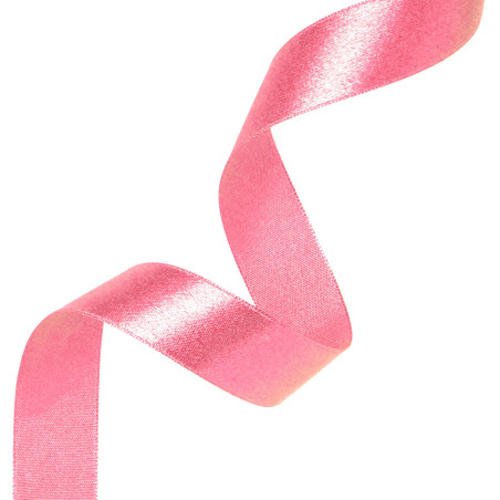 Satin ribbon pink 25mm, 23m