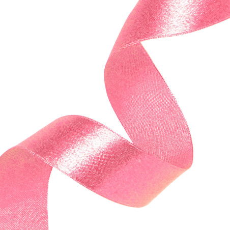 Satin ribbon pink 50mm, 23m