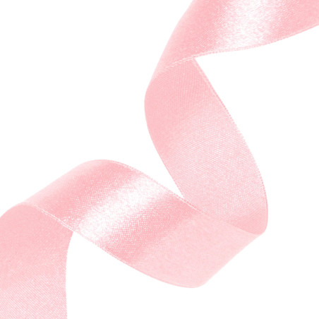Satin ribbon light pink 50mm, 23m