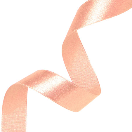 Satin ribbon salmon 38mm, 23m
