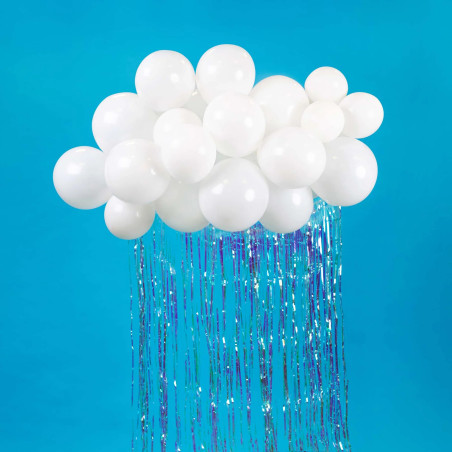 Balts balons 12 cm, lateksa