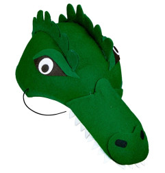 Crocodile hat – carnival hat for children and adults