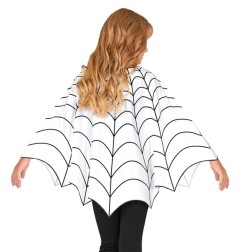 Spider & Web costume, poncho