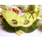 Bird mask with decoration Ditte