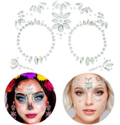 Face jewels - Dia de los muertos
