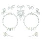 Face jewels - Dia de los muertos