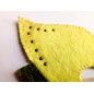 Bird mask with decoration Ditte