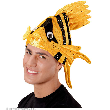 Fish mask orange