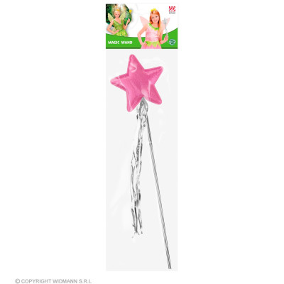 Magic wand with pink star