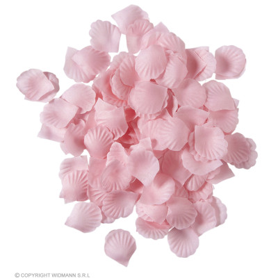 Pink fabric petals, 150 pcs.