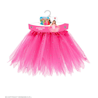 Tutu tilla svārki rozā, 30 cm