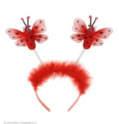 Hairband with ladybugs