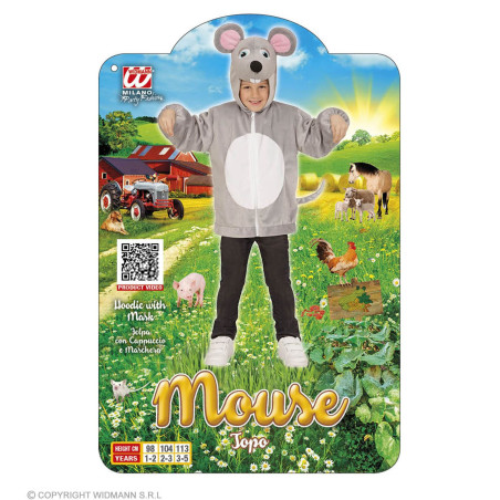 Mouse costume, 98-113 cm