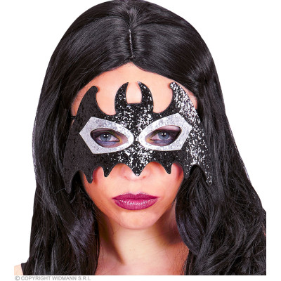 Batman mask silver/black