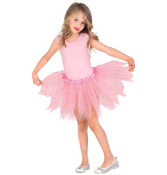 Tutu tulle skirt light pink, 30 cm