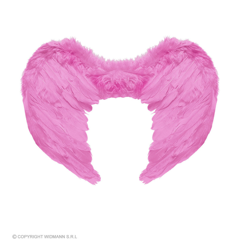 Pink feather wings, 50x40 cm