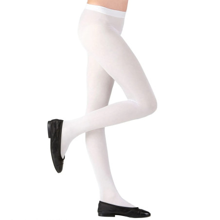 Children's tights 40 DEN white, 1-14 years