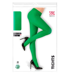 Women's 40 DEN green tights in Widmann packaging