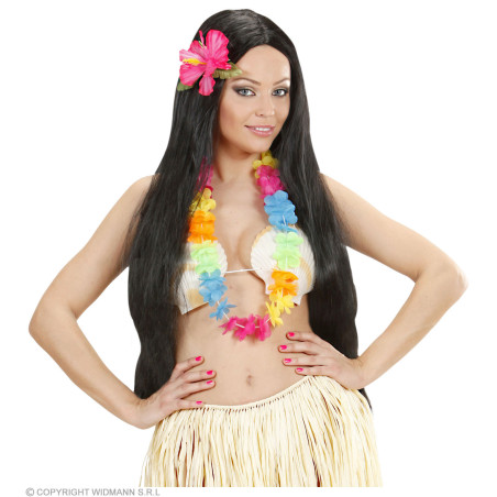 Hawaiian flower lei