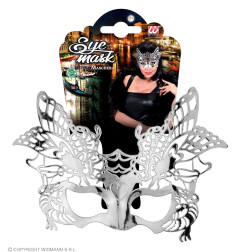 Venetian mask silver