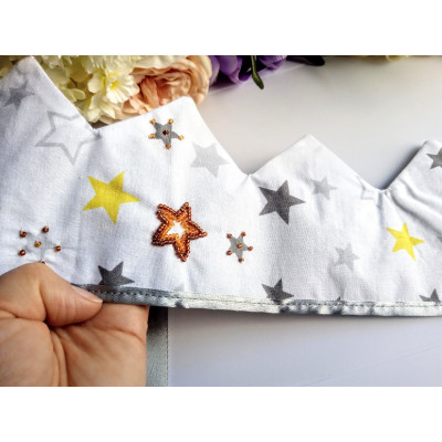 Fabric crown Star