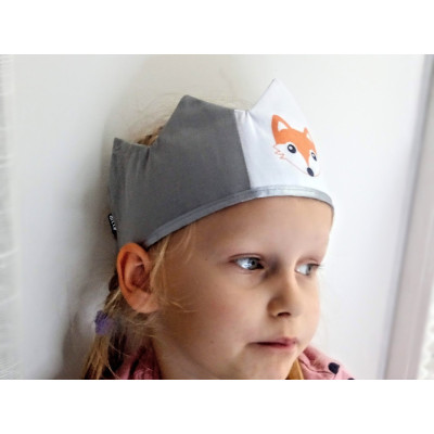 Fabric crown Fox