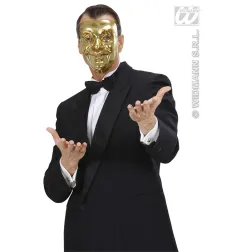 Face mask gold