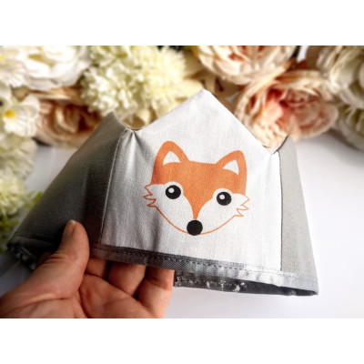 Fabric crown Fox