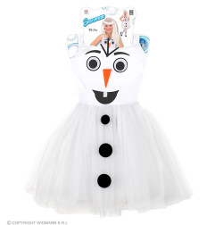 Snowman costume, 113/128 cm
