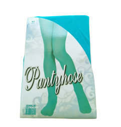 Children's tights 40 DEN turquoise, 4-14 years