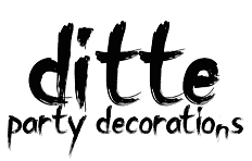 Ditte party decorations